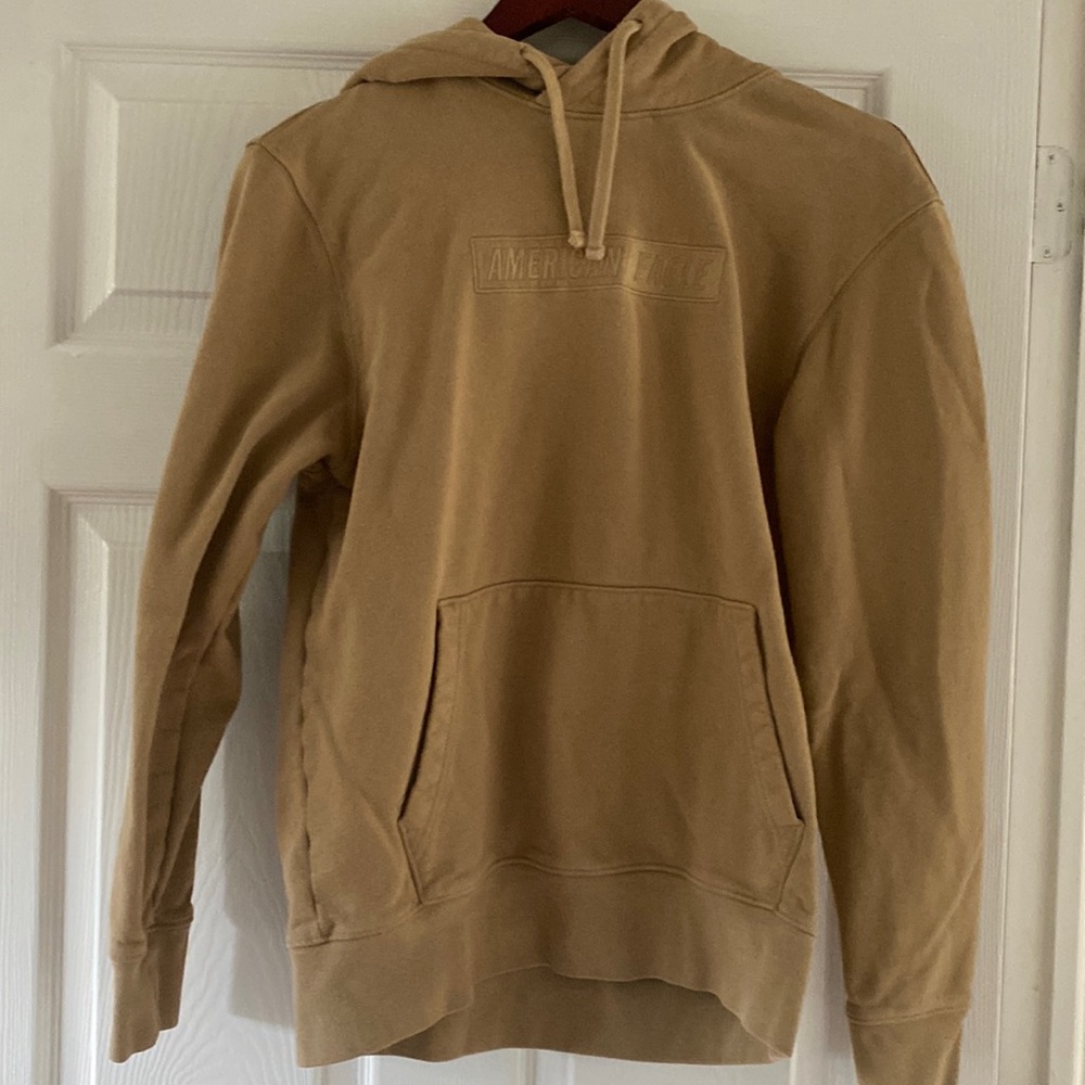 American Eagle outfitters hoodie tan sweatshirt